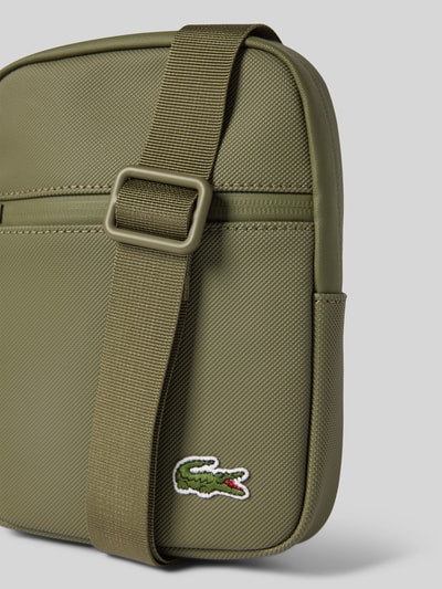 Lacoste Umhängetasche mit Logo-Stitching Stein 3