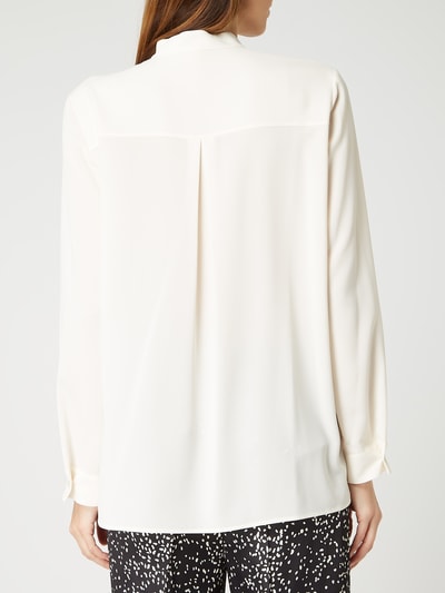 BOSS Blusenshirt aus Chiffon Modell 'Biwia' Weiss 5