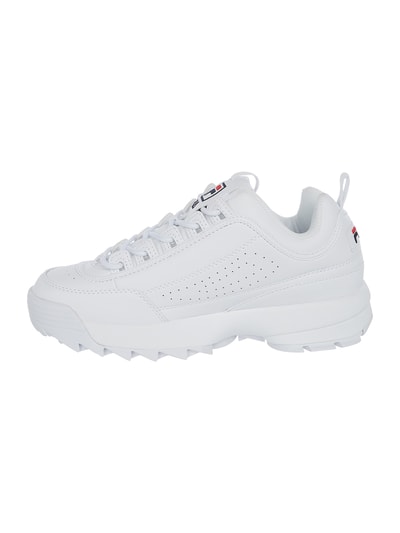 FILA Sneaker in Leder-Optik mit Perforierungen Weiss 4