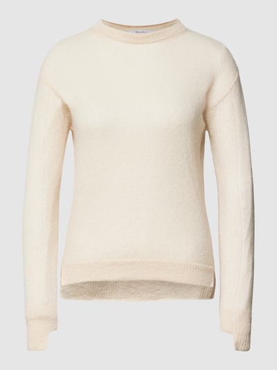 MaxMara Leisure Gebreide pullover met structuurmotief, model 'FATA' Beige - 2