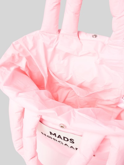 MADS NØRGAARD Handtasche mit Label-Detail Pink 5