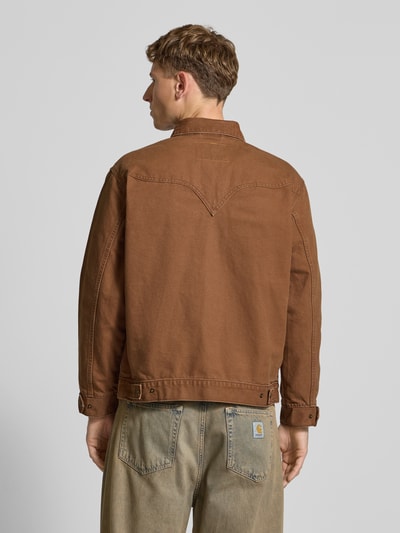 Levi's® Jacke mit Brusttaschen Modell 'WESTERN SHORTHORN' Hellbraun 5