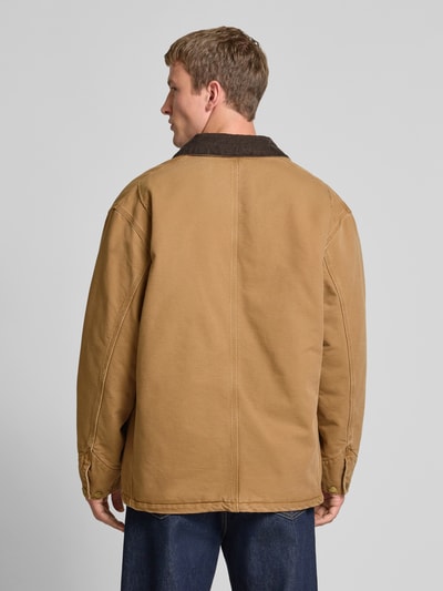 Carhartt Work In Progress Kurtka o kroju regular fit z wykładanym kołnierzem model ‘Chore’ Beżowy 5
