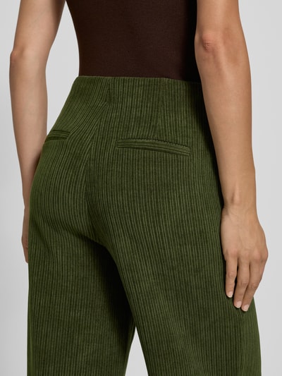 ICHI Cordhose mit elastischem Bund Modell 'KATE' Khaki 3