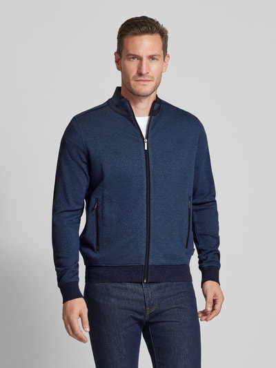 bugatti Sweatjacke mit Stehkragen Jeansblau 4