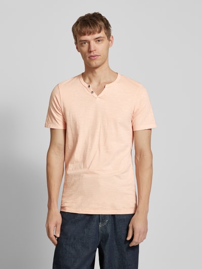 Jack & Jones T-Shirt mit V-Ausschnitt Apricot 4