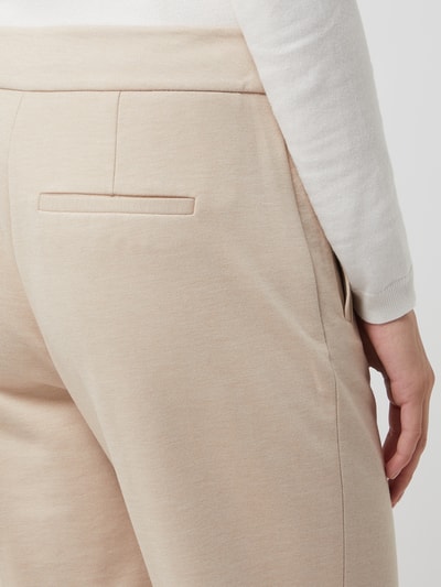 s.Oliver BLACK LABEL Hose mit fixierten Bügelfalten Sand Melange 3