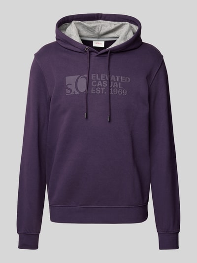 s.Oliver RED LABEL Hoodie mit Kapuze Purple 2