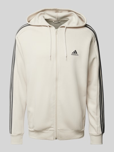 ADIDAS SPORTSWEAR Bluza rozpinana z wyhaftowanym logo Piaskowy 1