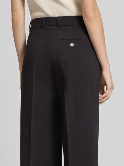 SEDUCTIVE Stoffhose mit Gesäßtasche Modell 'DOMENICA' Dunkelbraun 3