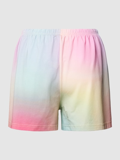 HUGO Shorts mit Farbverlauf Modell 'STARMY' Pastell Gelb Melange 3