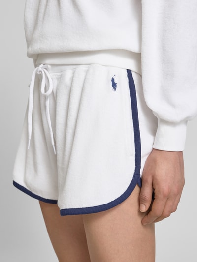 Polo Ralph Lauren Regular Fit Sweatshorts aus Baumwoll-Mix  Weiss 3