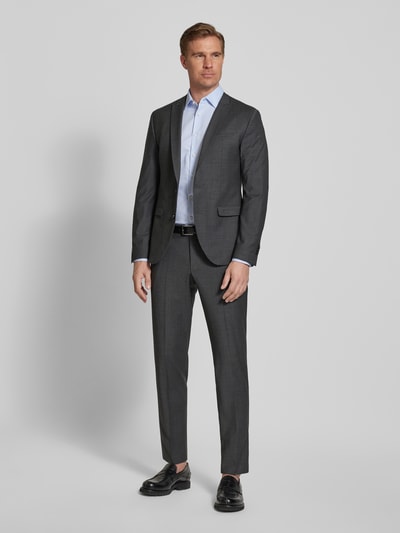 Cinque Slim Fit 2-Knopf-Sakko mit Schurwoll-Anteil Modell 'Castello' Mittelgrau 1