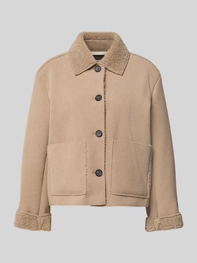 Marc O'Polo Regular Fit Blouson in Cord-Optik Taupe 2