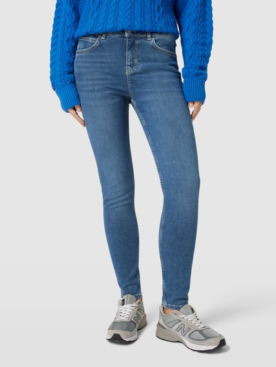 COMMA Slim Fit Jeans mit Knopf- und Reißverschluss Jeansblau 4