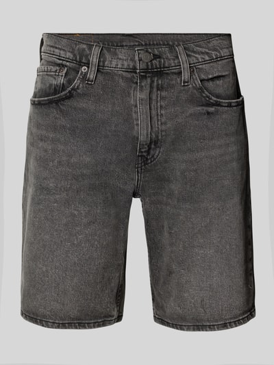 Levi's® Korte slim fit jeans in 5-pocketmodel Middengrijs - 2