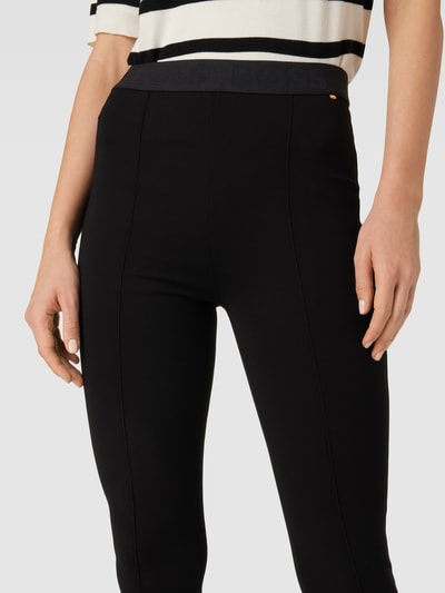 BOSS Orange Legging met elastische band, model 'Estretch' Zwart - 3