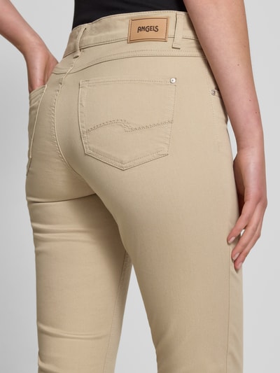 Angels Slim fit jeans met stretch, model 'Cici' Zand - 3