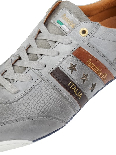 Pantofola dOro Sneaker aus Leder Modell 'Imola' Hellgrau 2