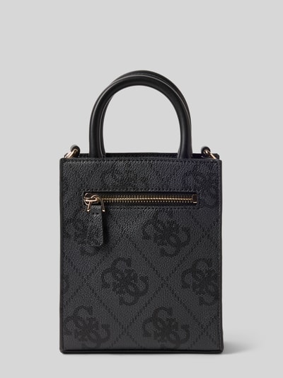 Guess Umhängetasche mit Label-Applikation Modell 'ERENIA MINI TOTE' Anthrazit 4
