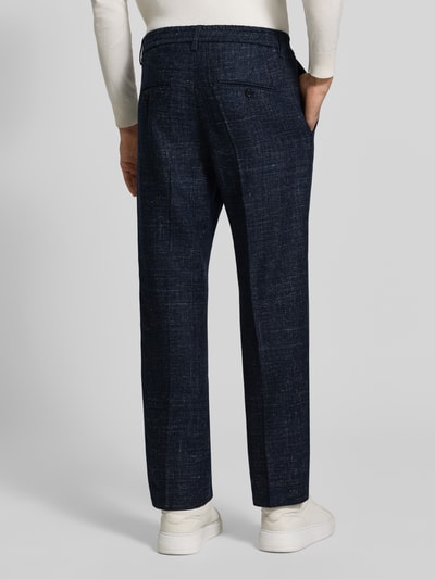 DRYKORN Straight Fit Stoffhose aus Woll-Mix Modell 'GARONA' Dunkelblau 5