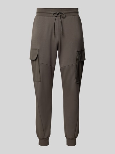 Antony Morato Slim Fit Sweatpants mit Cargotaschen Oliv 2