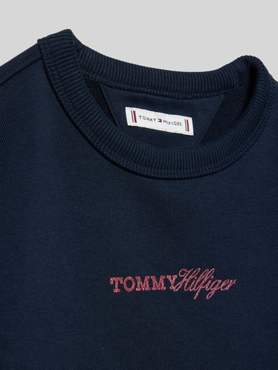 Tommy Hilfiger Teens Regular Fit Sweatshirt aus Baumwoll-Mix Marine 2
