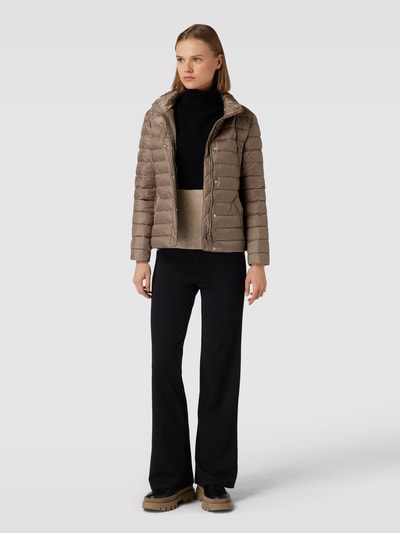 GANT Steppjacke mit Label-Detail Taupe 1