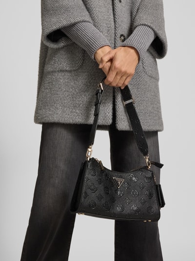 Guess Handtasche in Leder-Optik Modell 'Cresida' Black 1