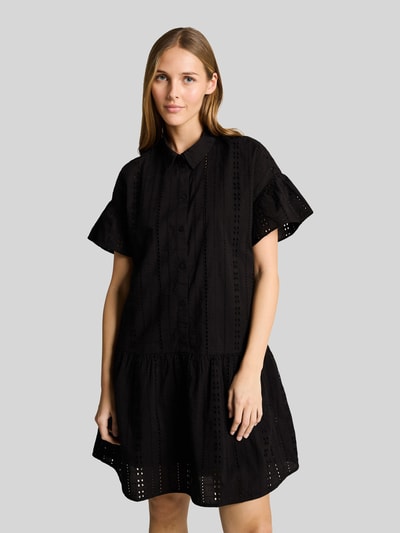 Tom Tailor Denim Freizeitkleid aus reiner Baumwolle Black 4