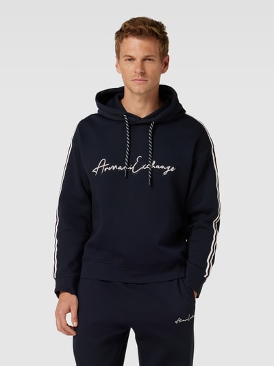 ARMANI EXCHANGE Hoodie mit Kapuze Dunkelblau 4