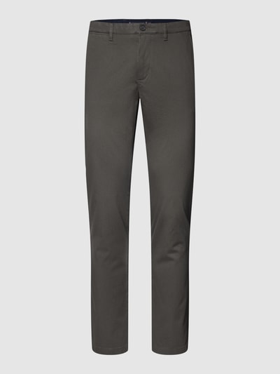 Tommy Hilfiger Chino mit feinem Muster Modell 'BLEECKER' Anthrazit 2