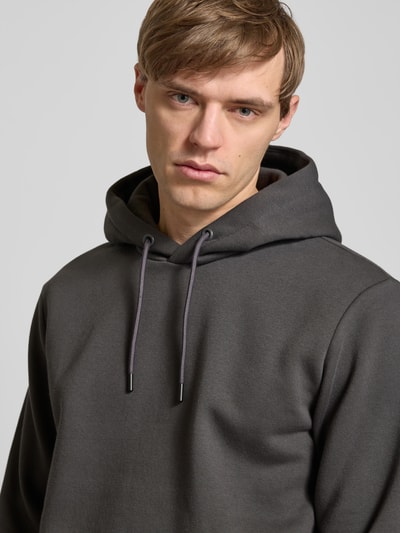 Only & Sons Hoodie mit Känguru-Tasche Modell 'CERES' Dunkelgrau 3