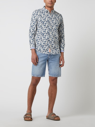 Scotch & Soda Szorty jeansowe z bawełny  Jeansowy niebieski 1