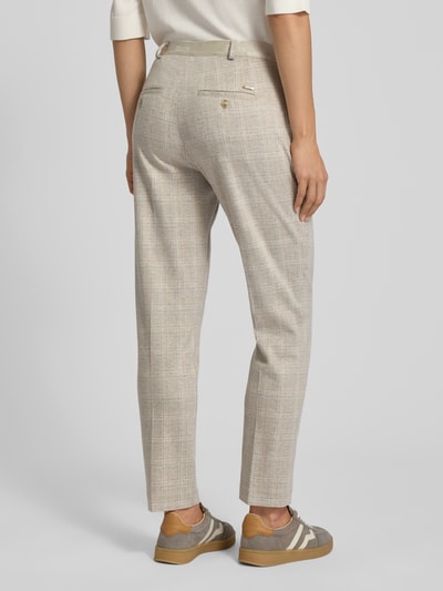 Brax Stoffen broek met achterzakken, model 'MaronS' Beige - 5