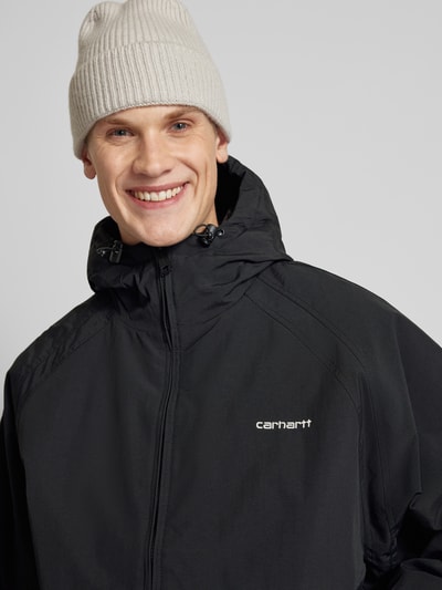 Carhartt Work In Progress Jacke mit Label-Stitching Modell 'KITE' Black 3