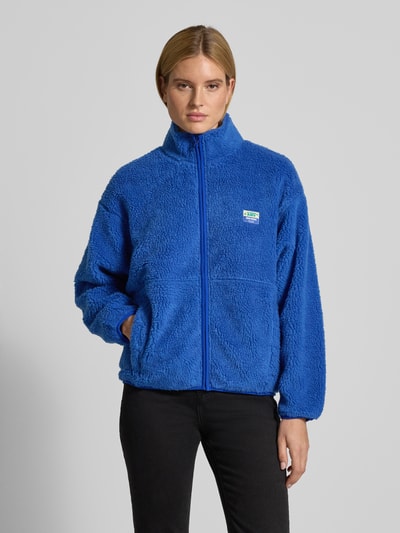 American Vintage Jacke aus Teddyfell Modell 'HOKTOWN' Dunkelblau 4