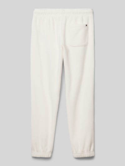 Tommy Hilfiger Teens Sweatpants mit Logo-Stitching Modell 'POLAR' Ecru 3