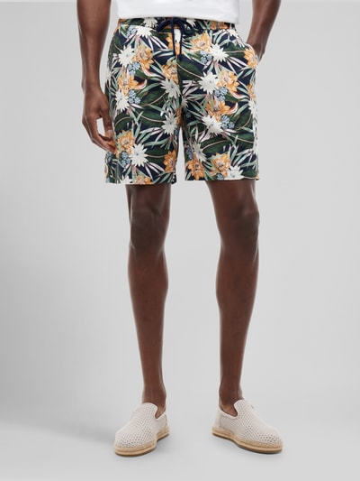 Tommy Hilfiger Regular Fit Shorts aus Baumwoll-Lyocell-Mix Modell 'DOVER' Marine 4