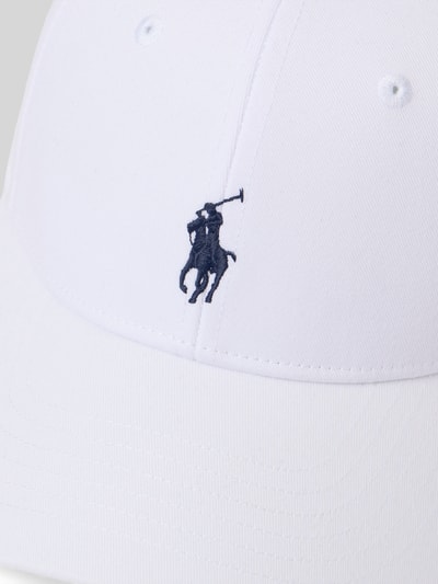 Polo Ralph Lauren Basecap mit Logo-Stitching Weiss 3