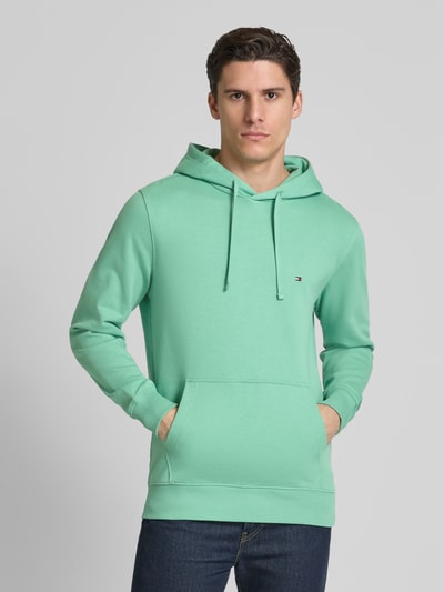 Tommy Hilfiger Regular Fit Hoodie aus reiner Baumwolle Apfel 4