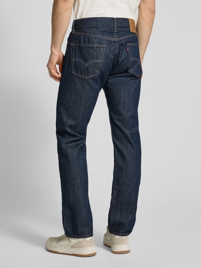 Levi's® Straight Fit Jeans Modell '501®' Dunkelblau 5