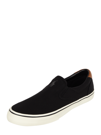 Polo Ralph Lauren Slip-On Sneaker 'Thompson' aus Canvas Black 1