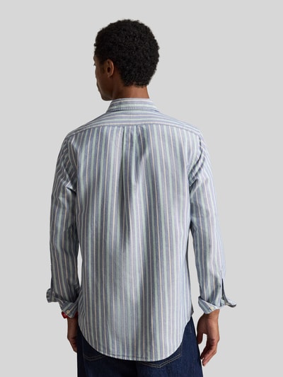 Polo Ralph Lauren Custom Fit Freizeithemd aus reiner Baumwolle Marine 5