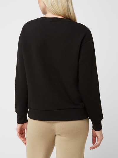 MaxMara Leisure Sweatshirt mit Rundhalsausschnitt Modell 'Epoca' Black 5