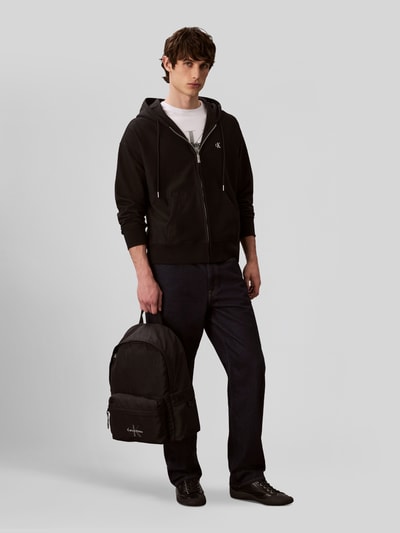 CK Calvin Klein Rucksack mit Logo-Stitching BLACK 1