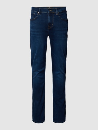 7 For All Mankind Slim Fit Jeans mit 5-Pocket-Design Blau 2