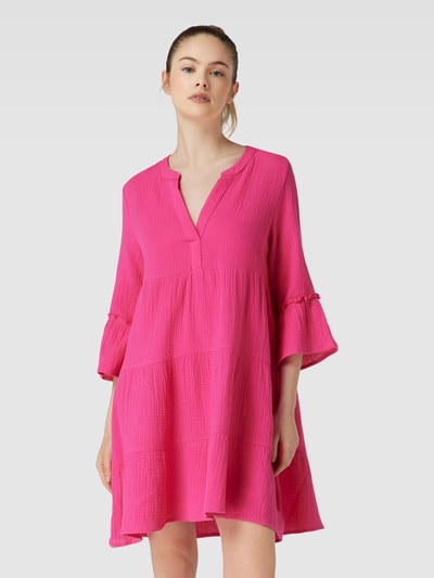 Only Minikleid aus Baumwolle Modell 'THYRA' Pink 4