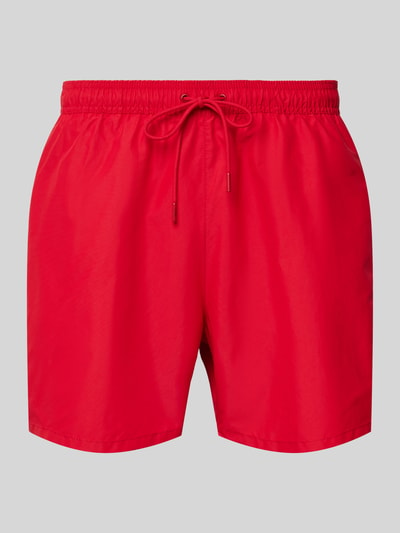 Tommy Hilfiger Badeshorts mit elastischem Bund Modell 'ORIGINAL' Rot 1