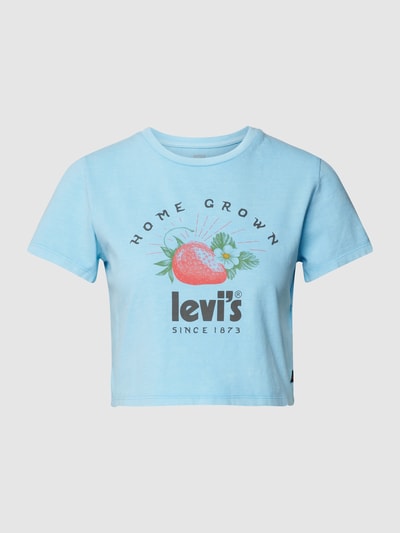 Levi's® T-Shirt mit Motiv-Print Bleu 2